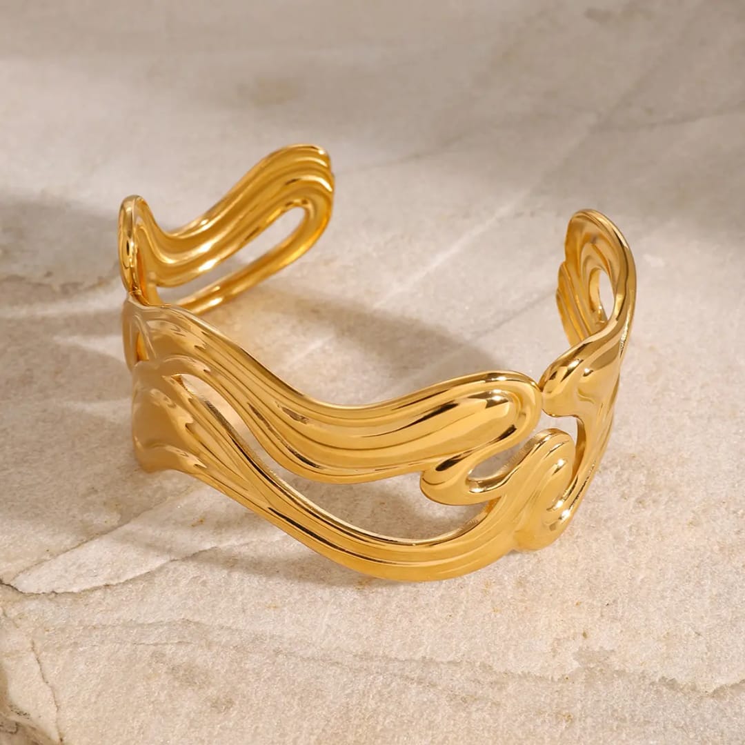 Art Deco Cuff (Adjustable)
